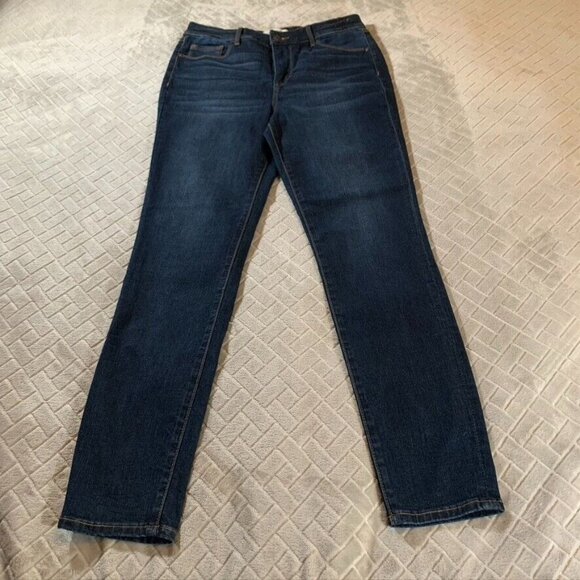Sanctuary Denim - Social Standard Sanctuary Womens 10 Denim Jeans Blue High Rise Skinny Dark Wash